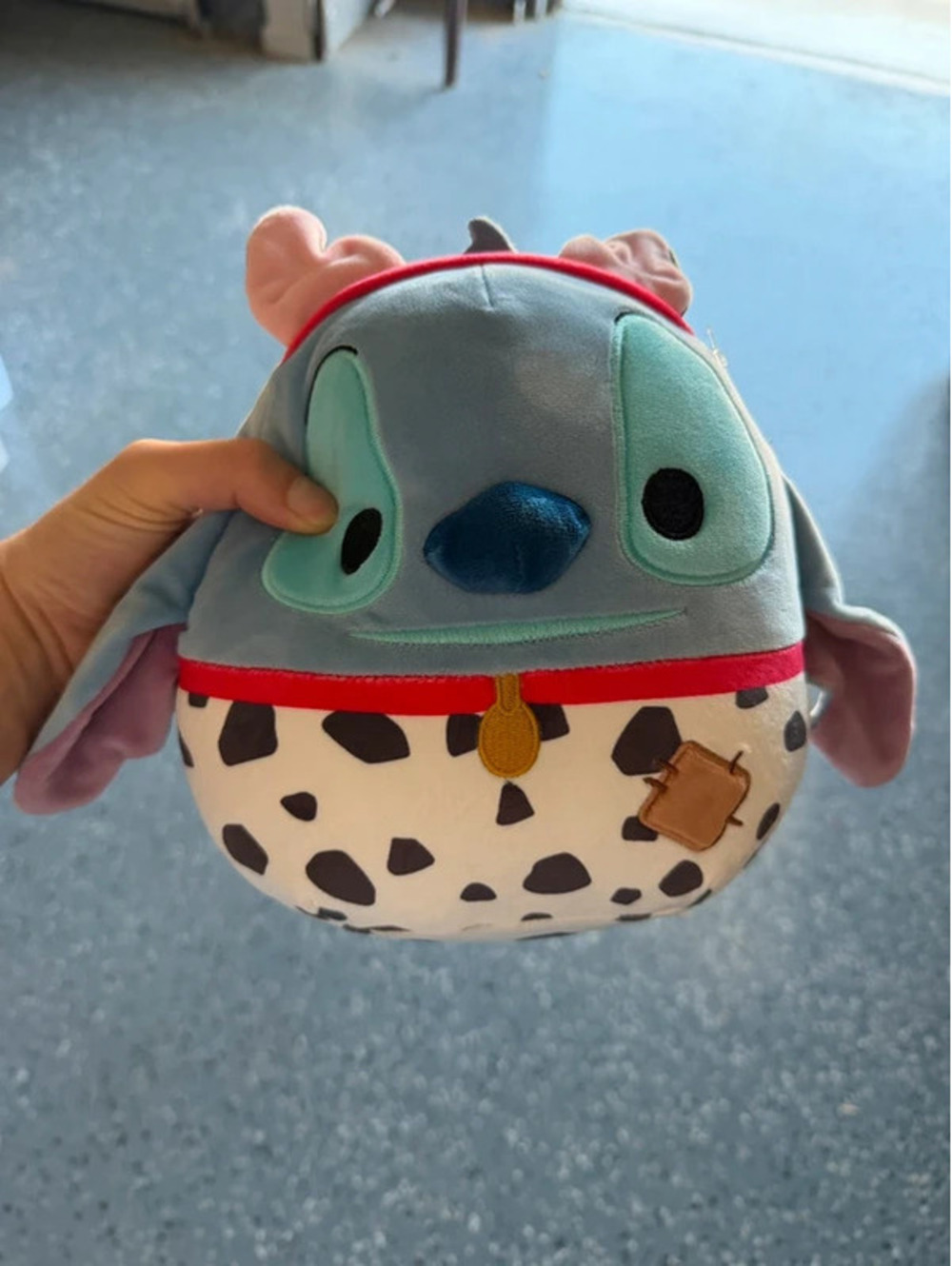 Disney Squishmallows Stitch in Dalmatian Costume